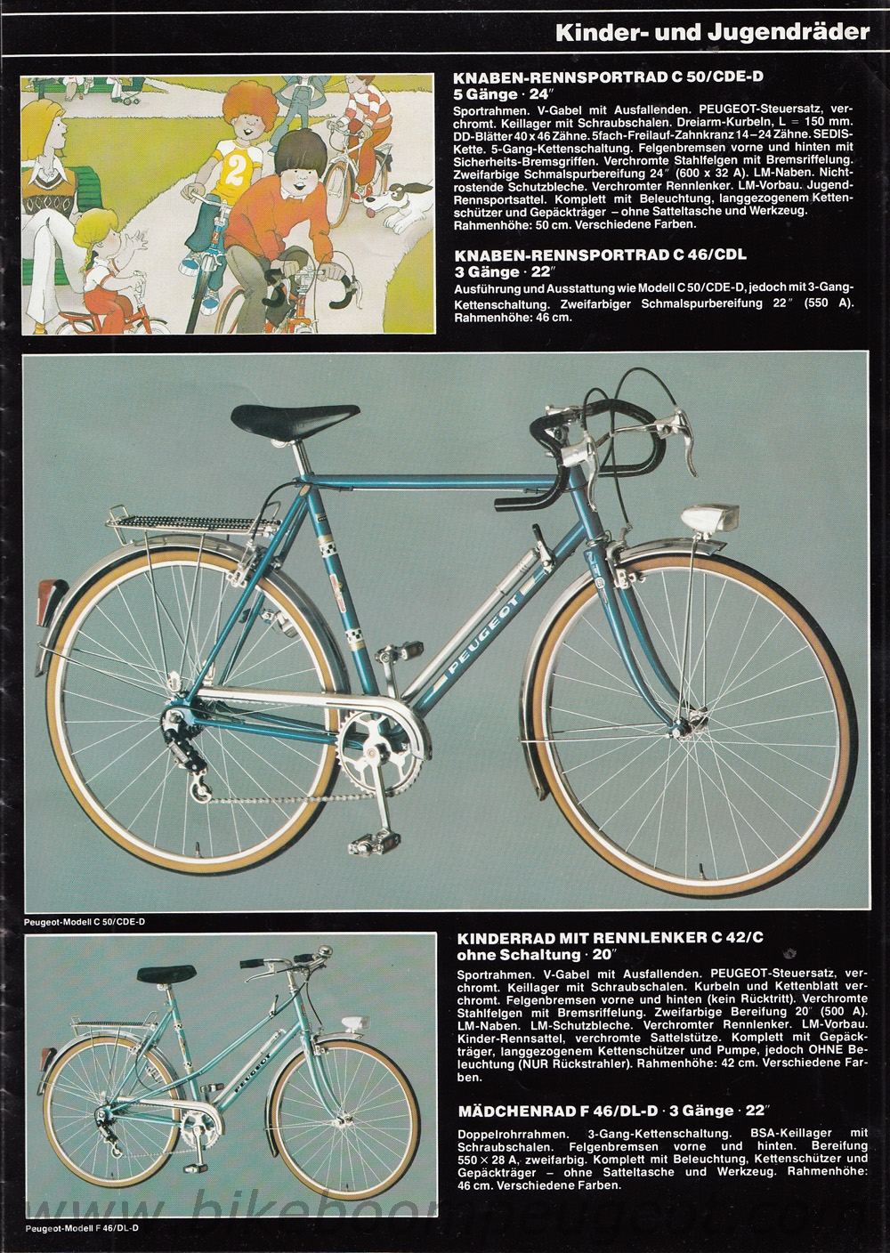 Peugeot 1979 Germany Brochure